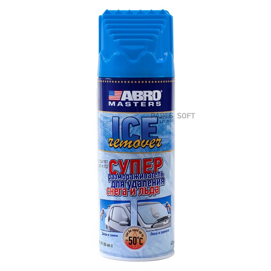 Размораживатель стекол и замков "ABRO" (400 мл) (аэрозоль) - ABRO None None